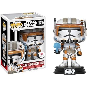 FunkoPop！176 CLONE COMMANDER CODY 限定版 Funko Pop Star Wars Clone Commander Cody #176 PSA graded NM
