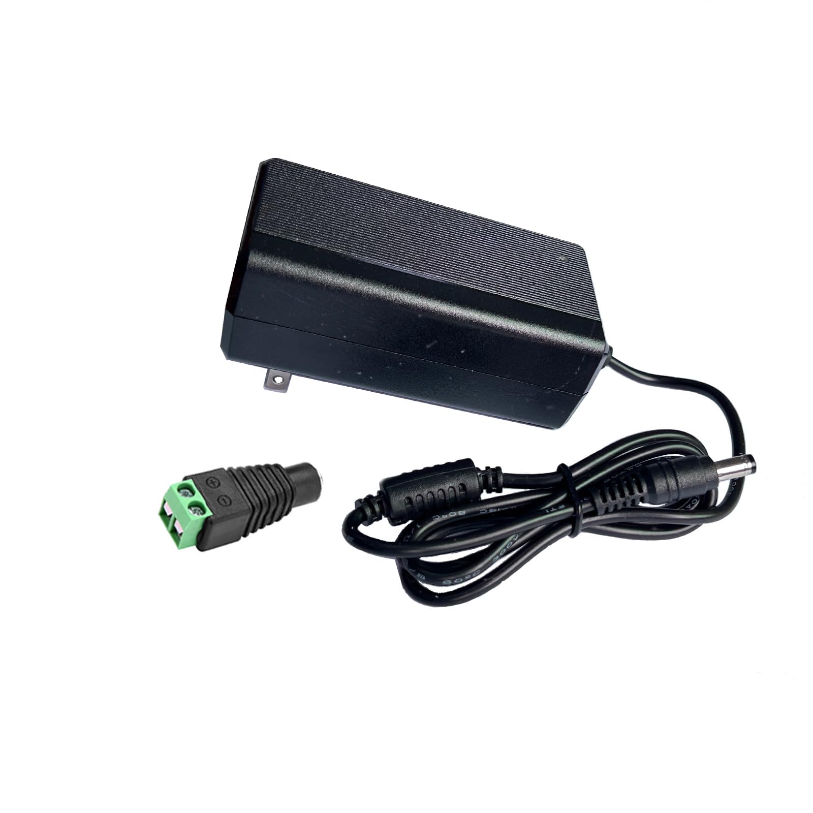 Alimentatore 12 V 5 A, adattatore universale AC 100-240 V a DC 12 V 5 A con spina da 5,5 x 2,5 mm, compatibile con strisce LED, lampade per acquari, altoparlanti, telecamere CCTV, scarpe da ginnastica