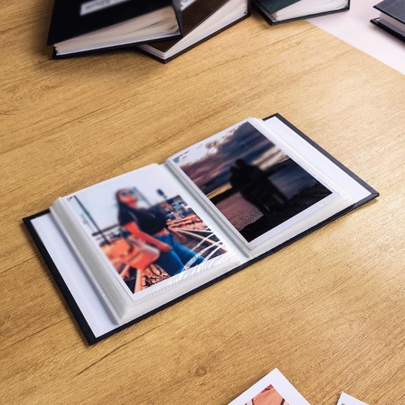 Stunning Leather Textured Insert Album Commemorative Book Storage Box