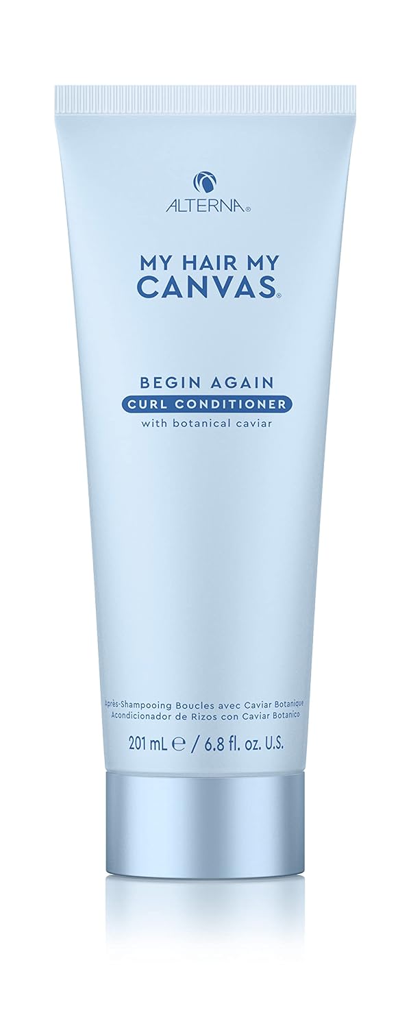 My Hair. My Canvas. Begin Again Vegan Curl Enhancing Conditioner for Curly, Wavy, and Coily Hair