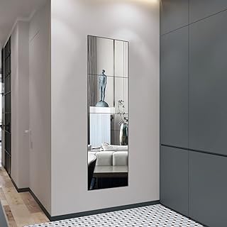 Kelly Miller Frameless Full Length Body Mirrors for Wall  3mm Thick Real Glass W - Compare price