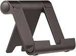 Amazon Basics Multi-Angle Portable Stand for iPad Tablet, E-Reader and Phone - Silver