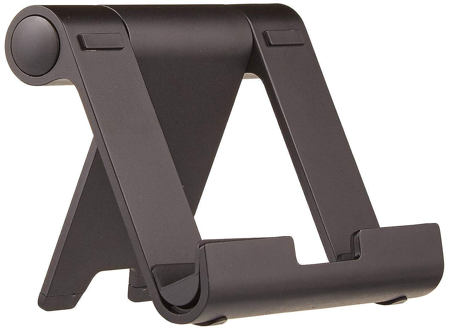 Amazon Basics Multi-Angle Portable Stand for iPad Tablet E-reader and Phone - Black