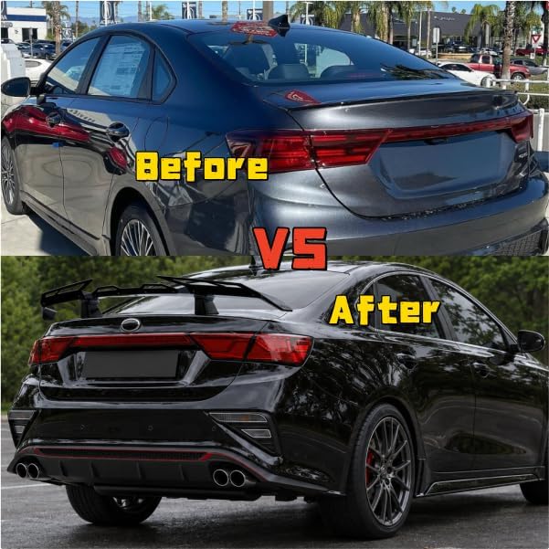 Rear Spoiler for Kia Forte (K3) 2019-24 Accessories All Trims Accessories — 사진 2