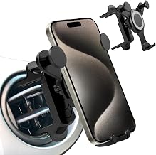 Car Phone Holder Car Mount Accessories for Mercedes Benz S/E/C Audi-TT Mini Cooper Jeep Ford Adjustable Round Vents Mount for All Circular Air Vents Compatible with iPhone 16/15/14 Pro Max Samsung
