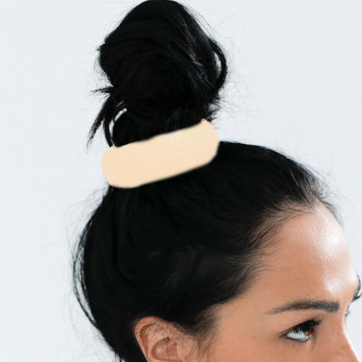 16pcs Hair Bun Maker Kit Small to Xl Donut Shaper Rings Beige Messy Bun Tool for Ballet Hair Styling Accessories