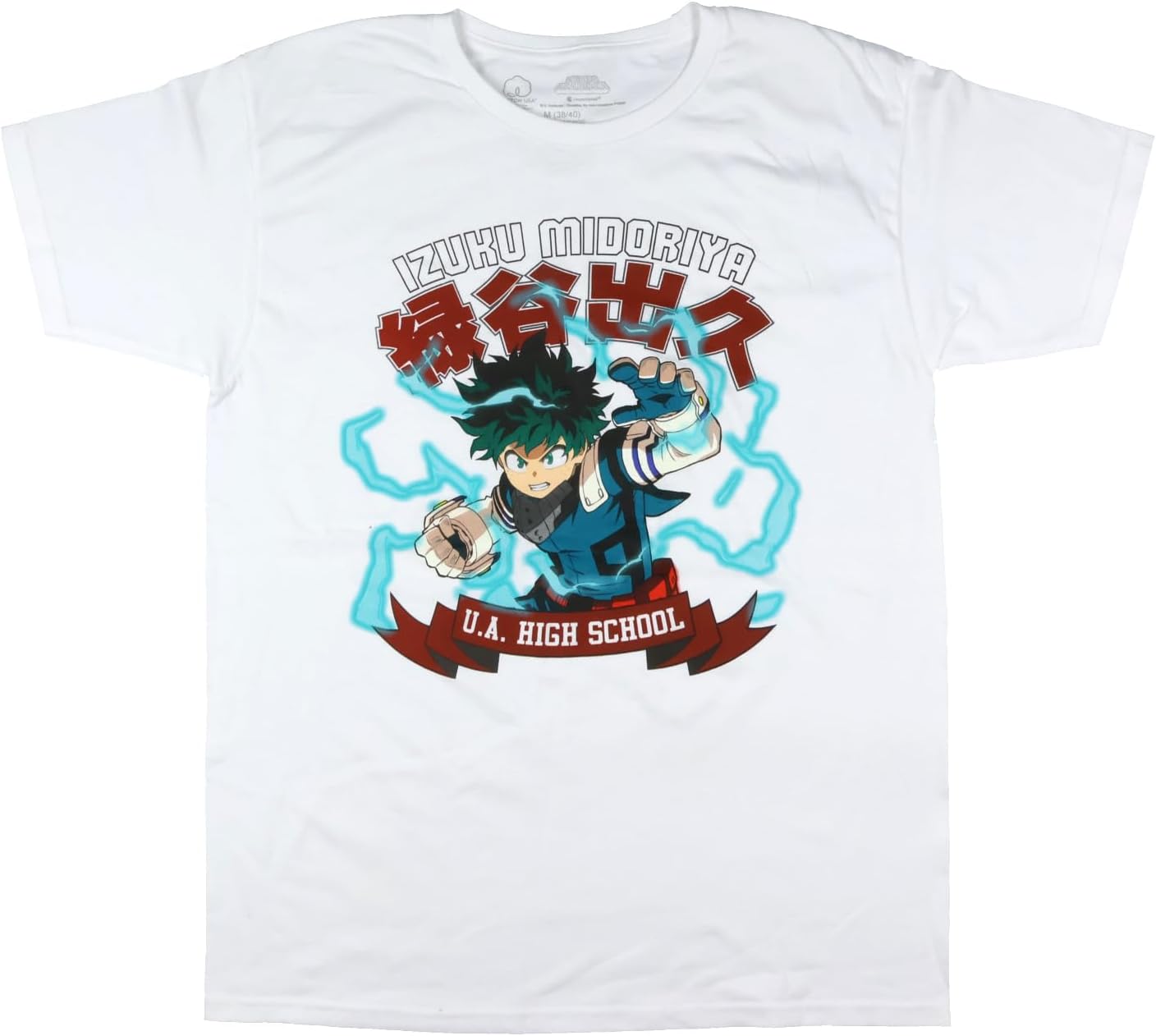 Seven Times Six My Hero Academia T-Shirt Men's Izuku Midoriya UA High School Adult Graphic Tee