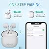 Wireless Earbuds For Honor 600 200 90 70 50 Pro Lite/Honor X7 X8 X9 x8c x9c X9D X7D X6b X5c Plus, Bluetooth Headphones in ear, Stereo Earphones Built-in Mic With Charging Case