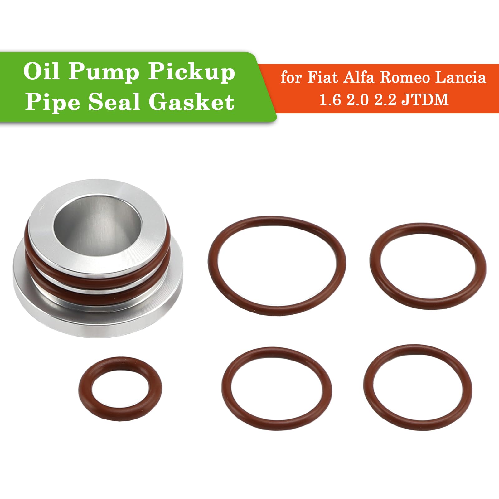 MAD HORNETS Oil Pump Pickup Pipe Seal Gasket Kit Fiat 500X 500L Bravo Alfa Romeo Lancia 1.6 2.0 2.2 JTDM Multijet Diesel