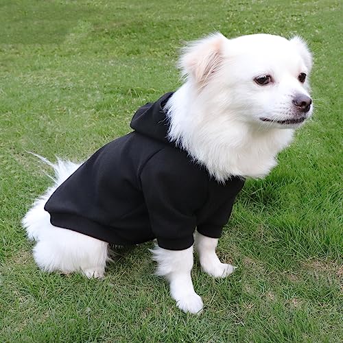 HuaLiSiJi Hoodie Hund Groß Hundepullover Grosse Hunde Hundepullover Labrador, Warm und Leicht, Mit Einer Weichen Textur, Leicht zu Tragen und Hellen Farben (5XL, Schwarz)