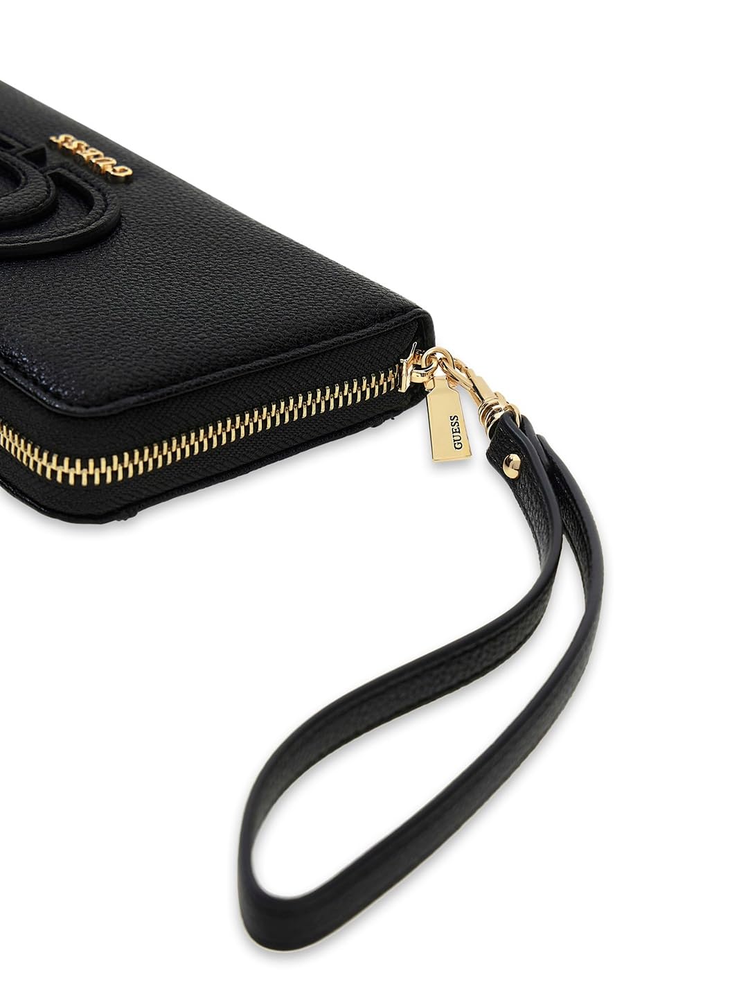 GUESS portafoglio Isola SLG Zip Around Wallet Black nero