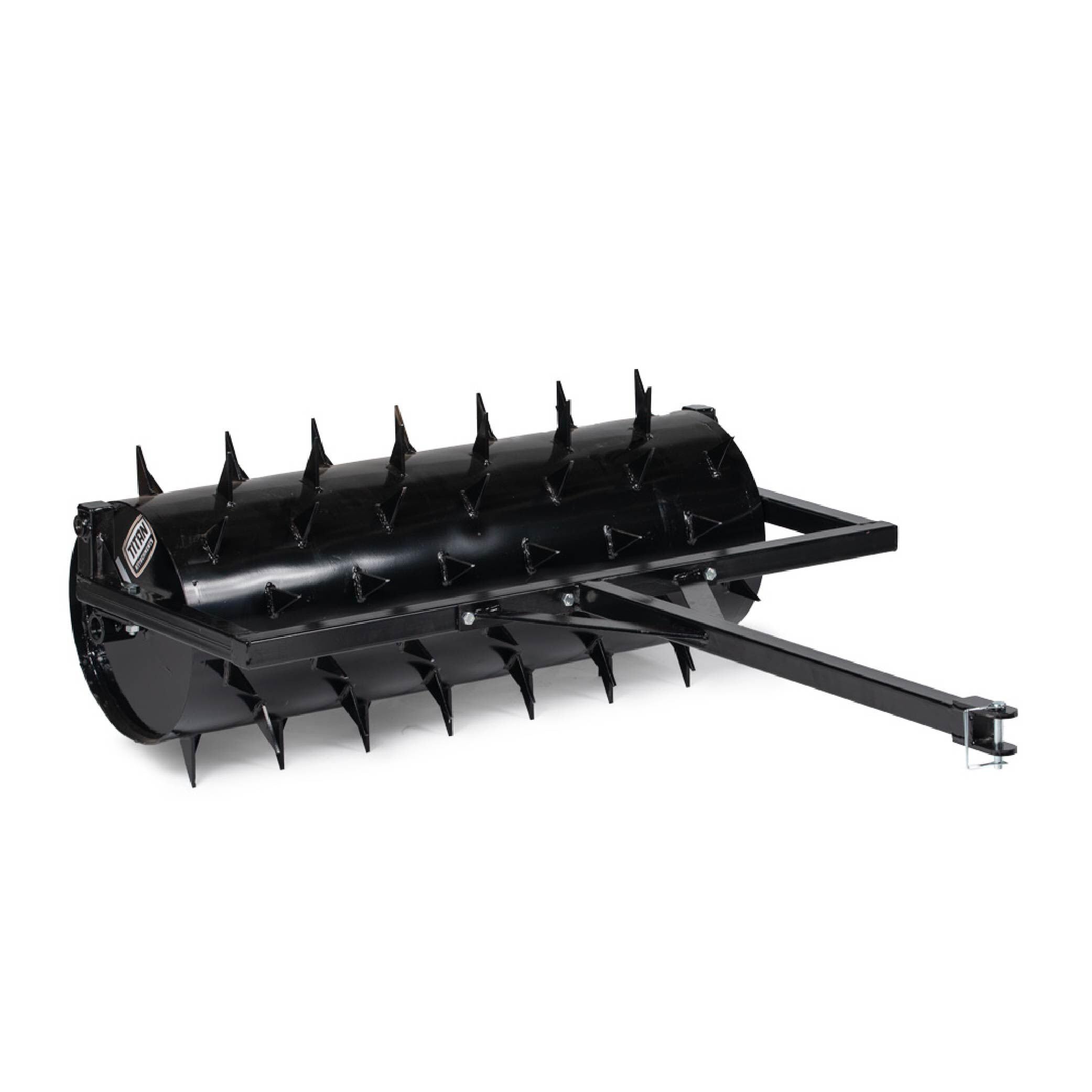 Titan drum spike aerator tow behind