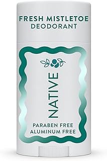 Deodorant, Holiday Edition, Fresh Mistletoe Scent, Contains Naturally Derived Ingredients, 72 Hour Odor Control | Deodorant for Women and Men, Aluminum Free with Baking Soda