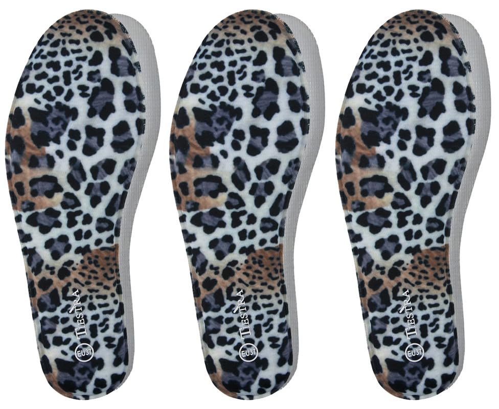 TIESTRA 3 Paar Memory Foam Einlegesohlen für Herren Damen Weich Komfort Ersatz Sohle Schuheinlagen für Arbeitsschuhe Wanderschuhe Sneaker Sportschuhe EU36-46