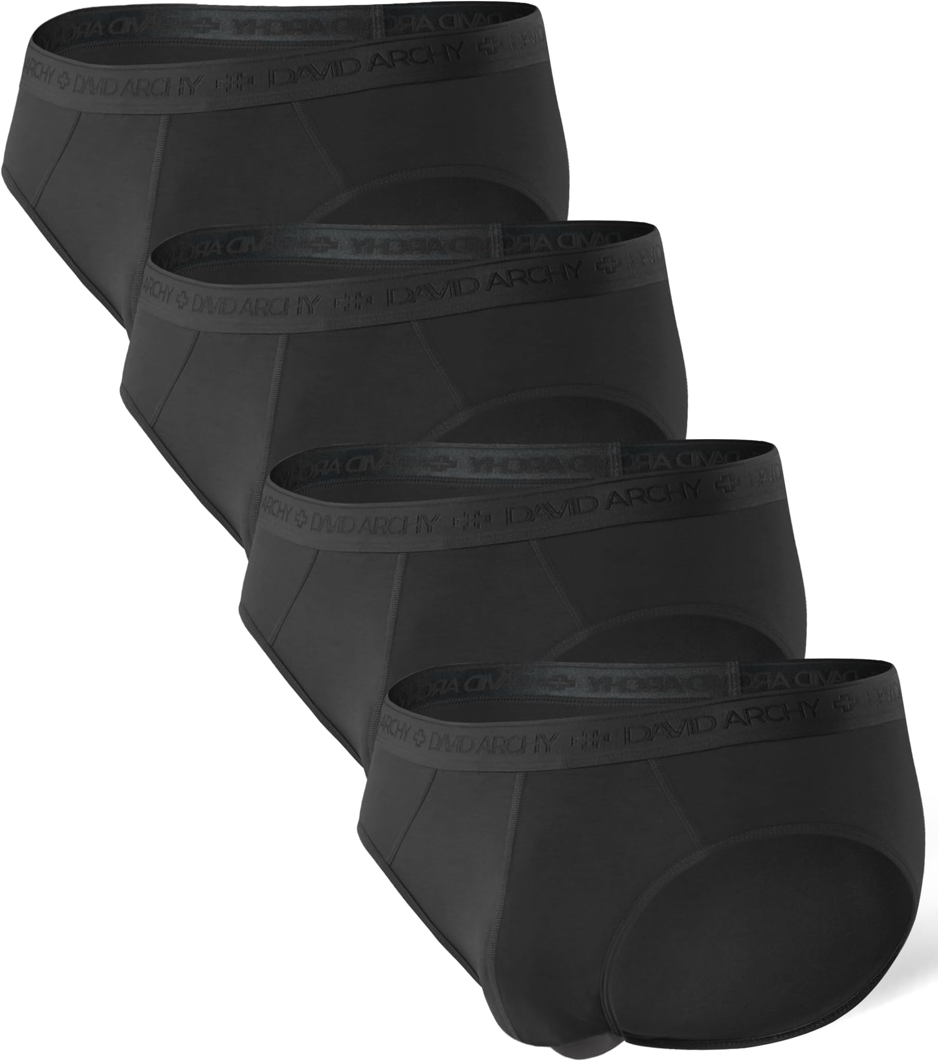 Men's Underwear Ultra Soft Modal Dual Pouch Briefs Support Comfortable lightweight Briefs for Men 4 or 7 Pack