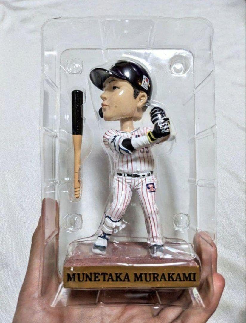 Amazon.co.jp: 村上宗隆選手 ボブルヘッド ヤクルトスワローズ