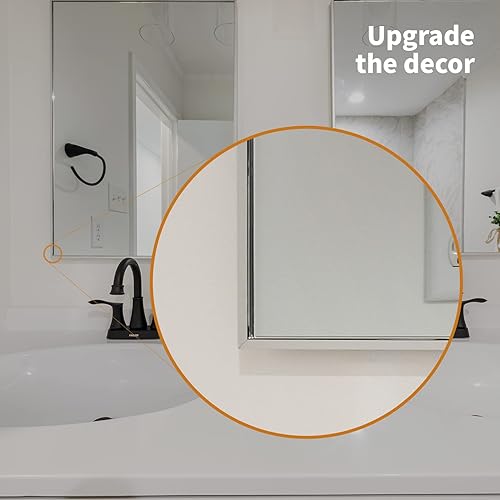 Miniatura 7 de Wowstar Moldura para despegar y pegar de 30 pies, moldura para paredes, bordes, marcos de ventanas, azulejos contra salpicaduras, borde flexible y