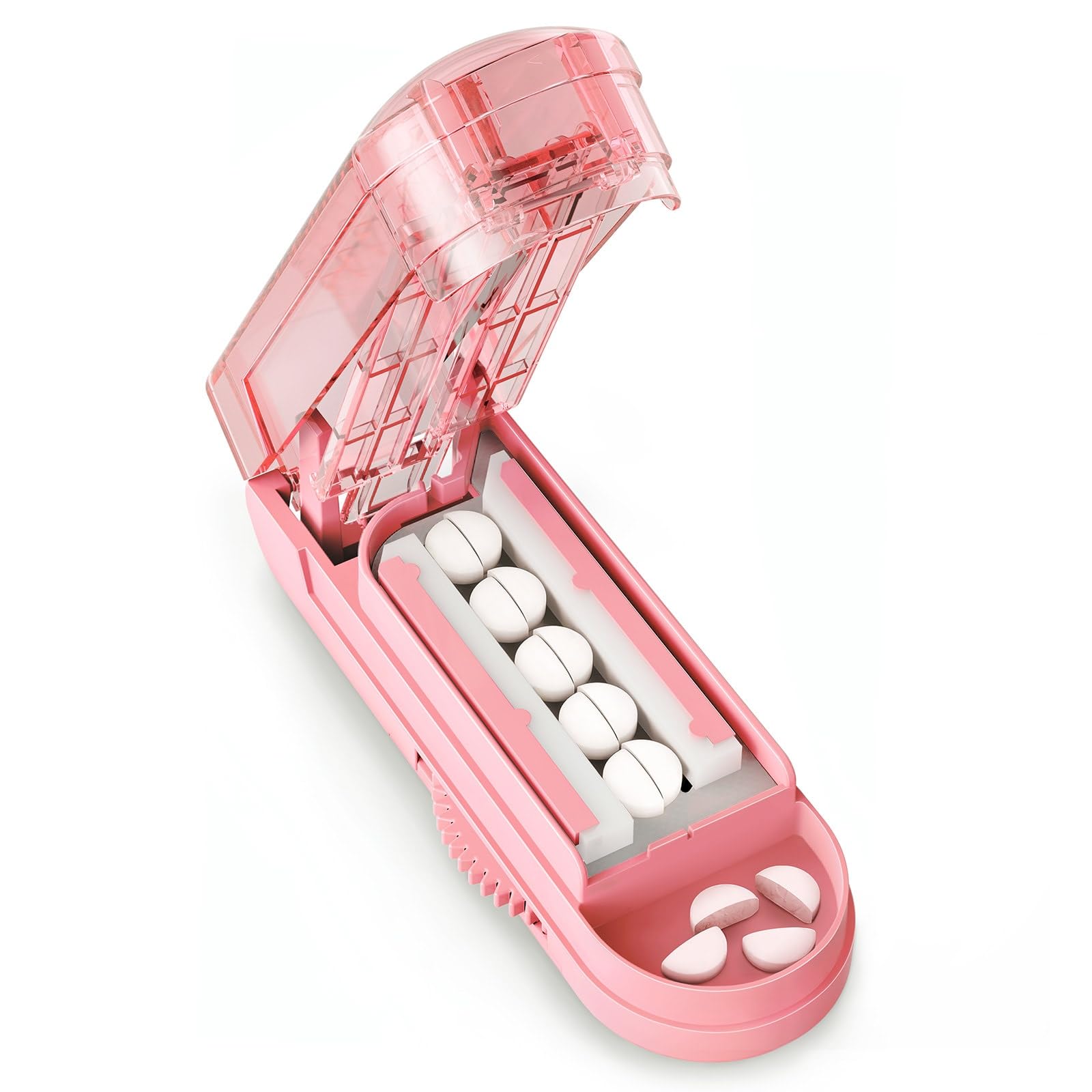 DEPAD Pill Cutter Splitter for Cutting Multiple Pills Adjustable Pill Cutter Splitter for Small and Tiny Pills with
