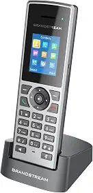 Telefone IP DECT Grandstream Sem Fio 10 Linhas 10 Contas SIP Audio HD - DP722