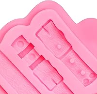 Vista 8 de Moldes de silicona para cinturón, moldes de chocolate, molde para hornear para decoración de pasteles, decoración de cupcakes, caramelo, azúcar