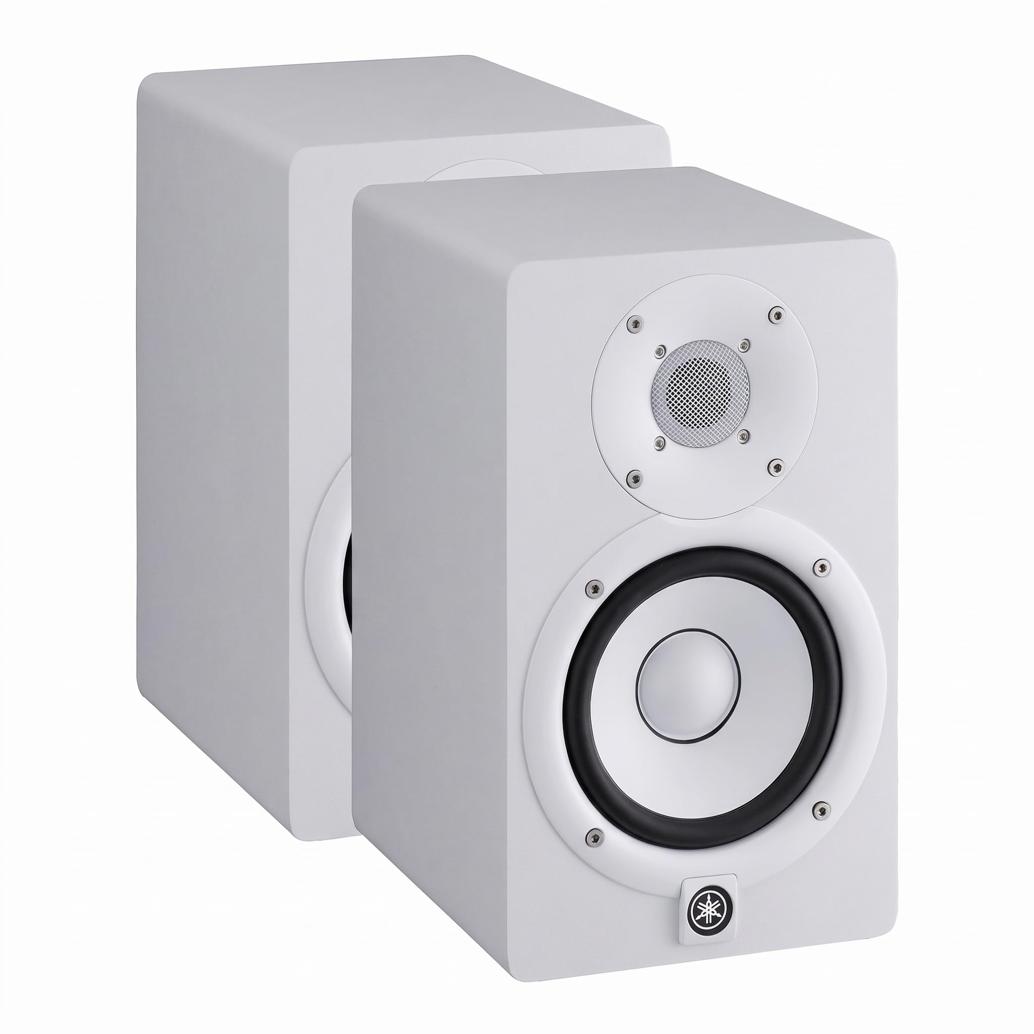 YAMAHA HS5 W 5-Inch Powered Studio Monitor Speaker, White (Pack of 2)