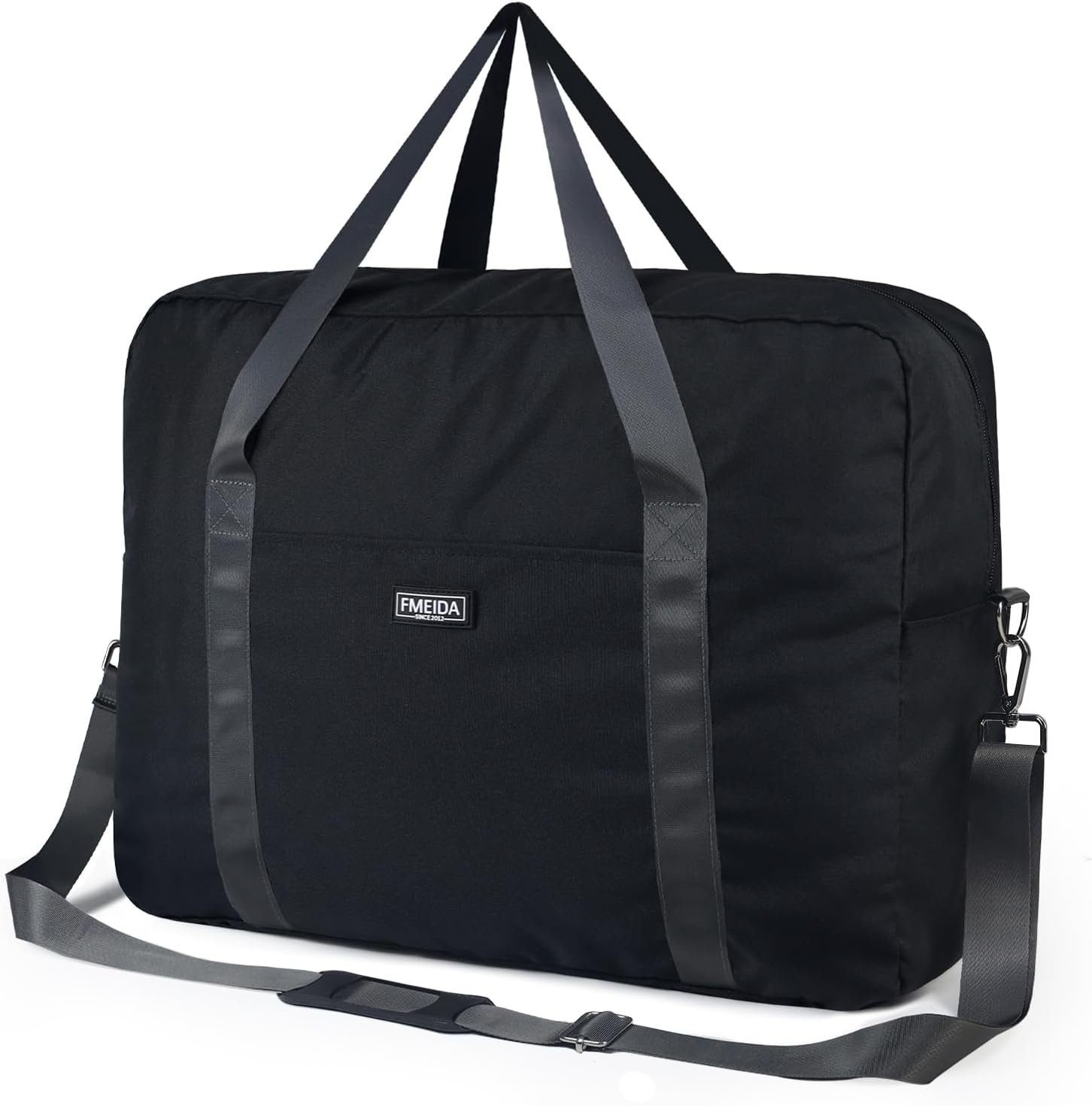 for Easyjet Airlines Cabin Bag 45x36x20, Fmeida Underseat Travel Duffel Bag, Carry-On Luggage for Men and Women, Black, Fashion