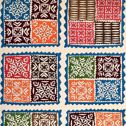 Image of JAIPUR PRINTS 100% Cotton Bedsheet for Double Size Bed with 2 Pillow Covers Rajasthani Jaipuri Printed 90x100 inch 235x215 cm (Blue)