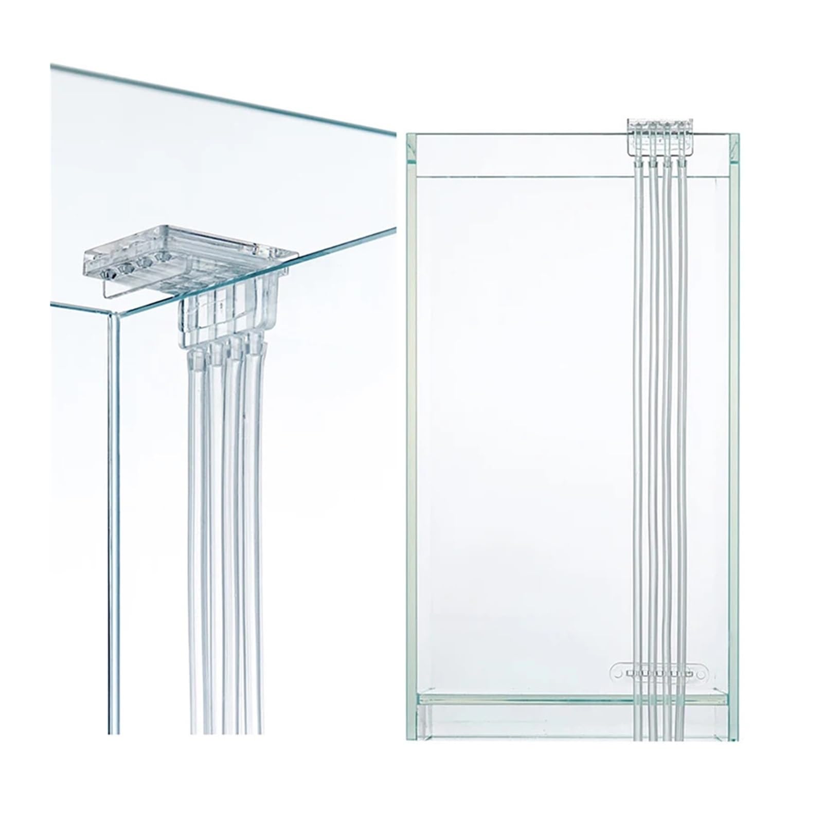 Grass Tank Seawater Tank Titration Pump Doser Bottle Aquarium Dosing Liquid Container(Set2-With Base)