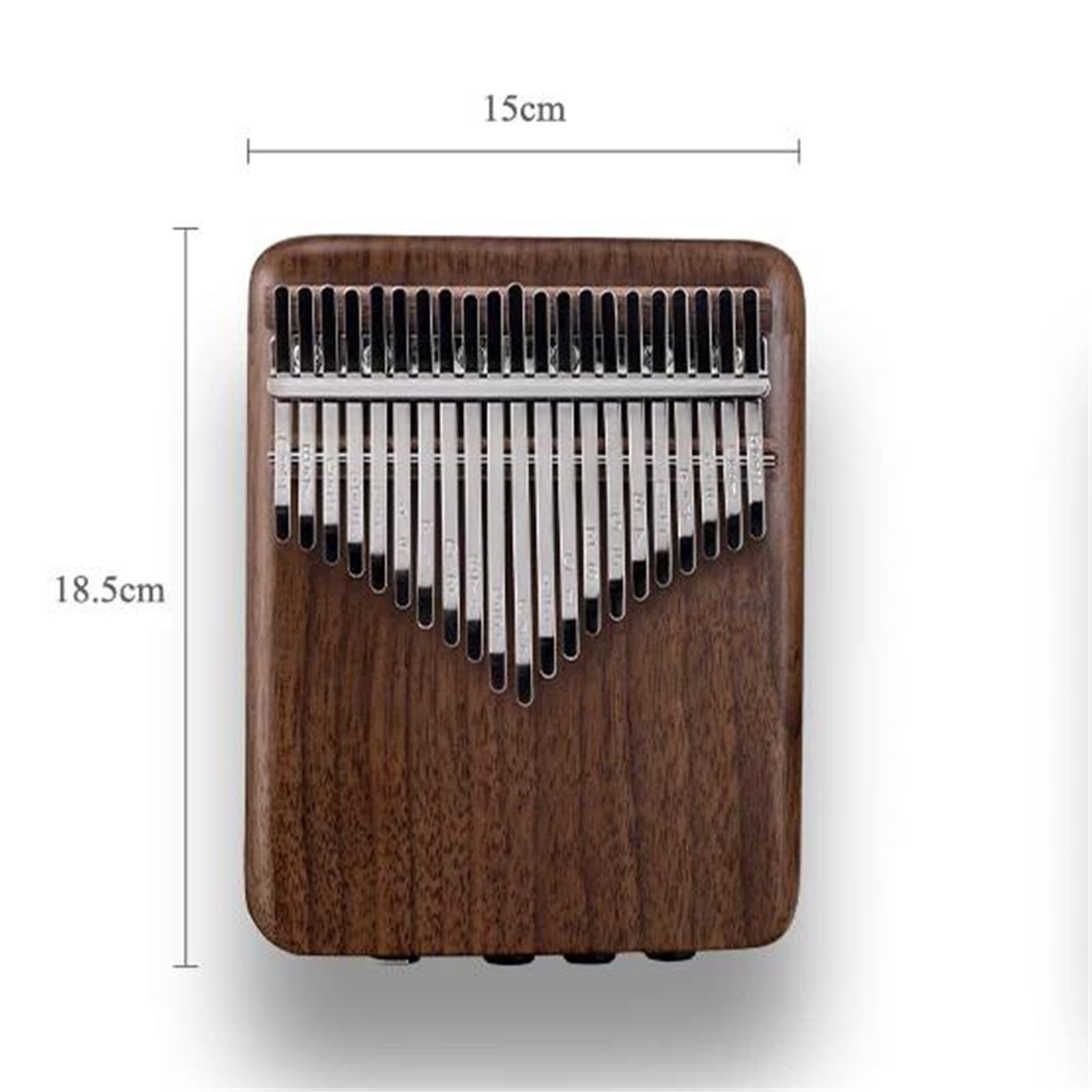 Kalimba For Beginners Electric Kalimba 17/21 Key Thumb Piano Built-In EQ Pickup Effects Kalimba Keyboard Instrument(Style 2)