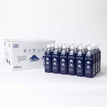 富士山水07 Amazon.co.jp: 富士登山水 [ 500ml : 24本 / 箱 ] バナジウム