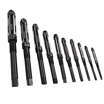 findmall 9 Set High Speed Steel Adjustable Hand Reamers H4-H12 15/32