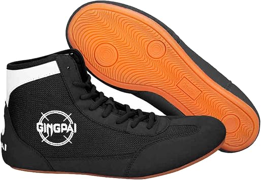 Boxing Shoes, Unisex Combat Training Boots, Ring Wrestling Shoes, Boxing Fitness Shoes, For Boxing, Wrestling, Weight Lifting