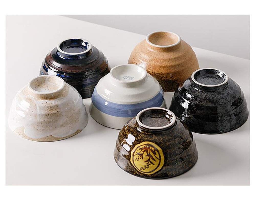 Ceramiczna miska ramenowa w stylu japońskim, duża miska do serwowania, ceramiczne naczynia do serwowania, zupa salad, miska do mieszania owoców, miski na płatki śniadaniowe i makaron