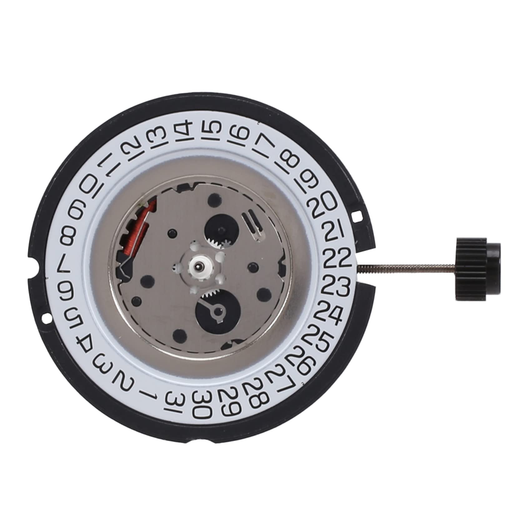Kit di Ricambio per Movimento di Orologio a Tre lancette in Argento, Adatto per movimenti al Quarzo 805 e Parti di Riparazione per Orologi 805.112