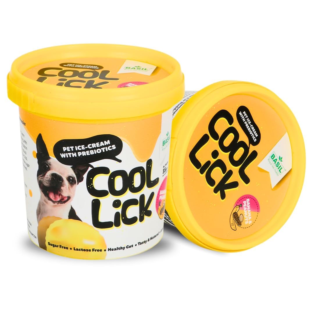See full amazon price history chart for Basil Ice Cream Treat for Dogs with Added Prebiotics | Cool Lick | Premix Ice Cream | 35 Grams in a Tub (Banana & Peanuts) (Pack of 10) Basil Ice Cream Treat for Dogs with Added Prebiotics | Cool Lick | Premix Ice Cream | 35 Grams in a Tub (Banana & Peanuts) (Pack of 10) (B0D33V7V3W) Amazon Price History, Amazon Price Tracker