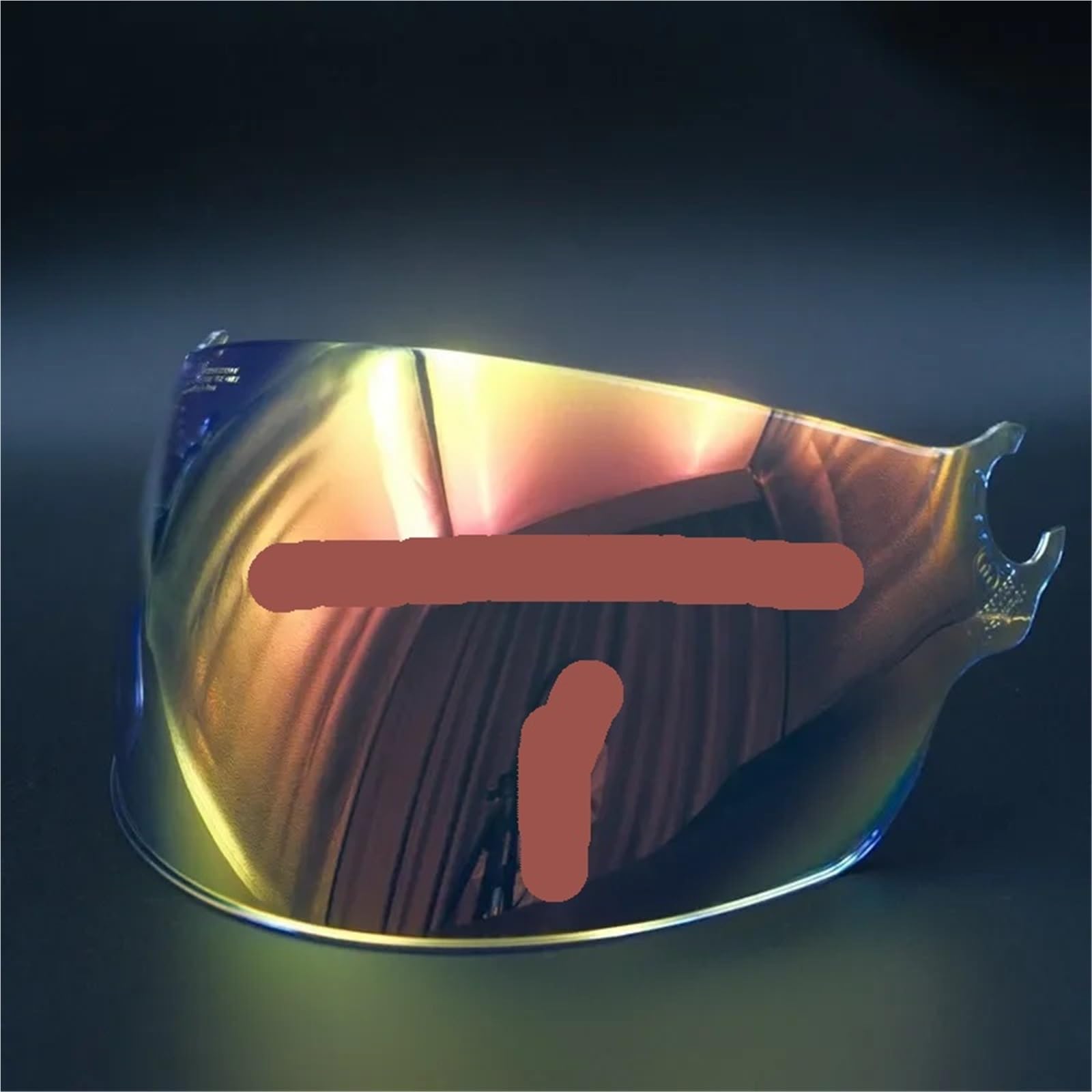 Visera para casco de moto Visera de casco original, reemplazo gafas sol, lente adicional(Color 3)