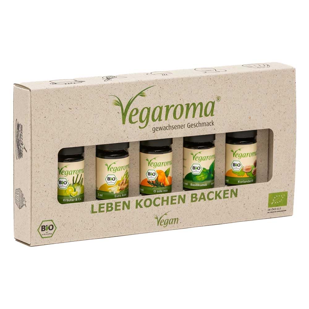 Vegaroma Geschenkset bio, Kräuterwelten, 5er Set (1)