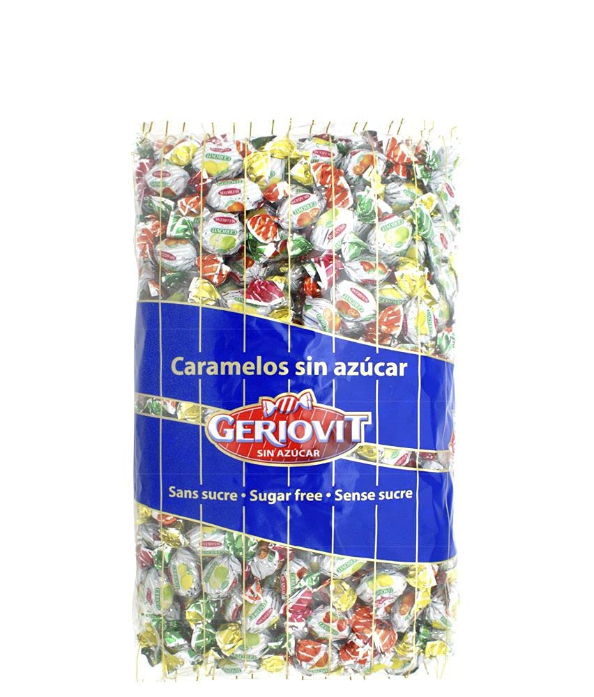 CARAMELOS ACIDOS SIN AZUCAR GERIOVIT BOLSA 1 KG : Amazon.es: Alimentación y  bebidas