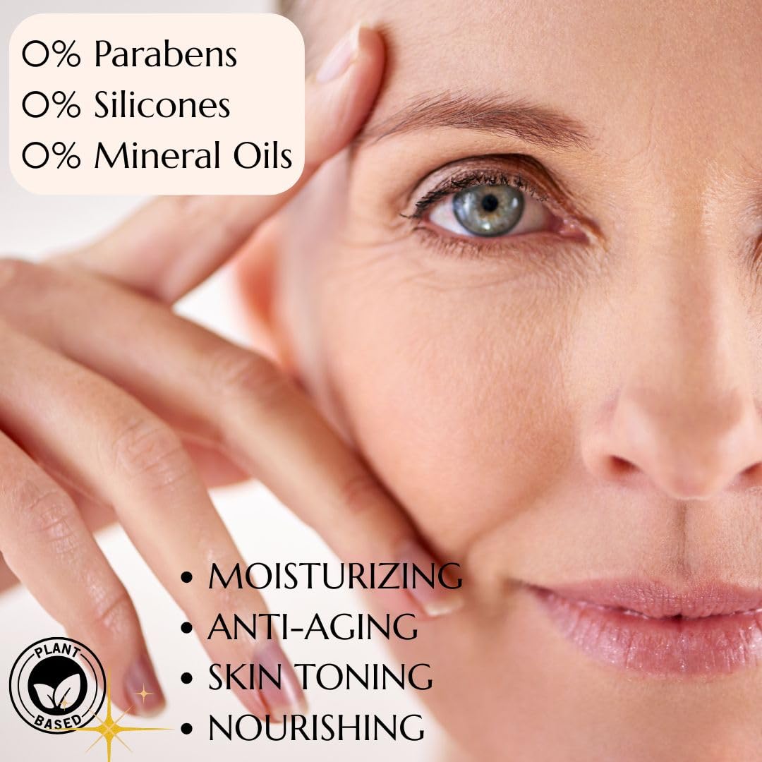 Crema Viso Antirughe Veleno di Vipera con Peptidi Effetto Lifting – Crema Anti-Age Rassodante e Idratante – Aiuta a Ridurre Rughe e Linee di Espressione – Trattamento Viso Quotidiano per Pelle