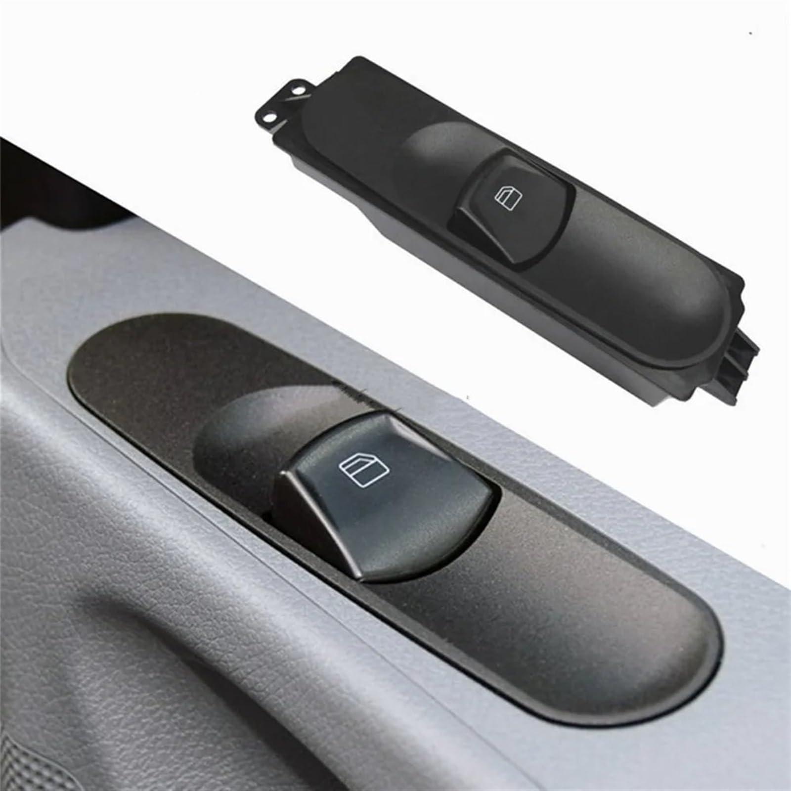Suuonee Interrupteur de fenêtre, interrupteur de commande de fenêtre de régulateur maître de puissance pour Viano Vito W639