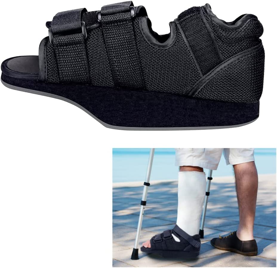 Post Op Recovery Shoe Adjustable Medical Walking Shoe Forefoot Off