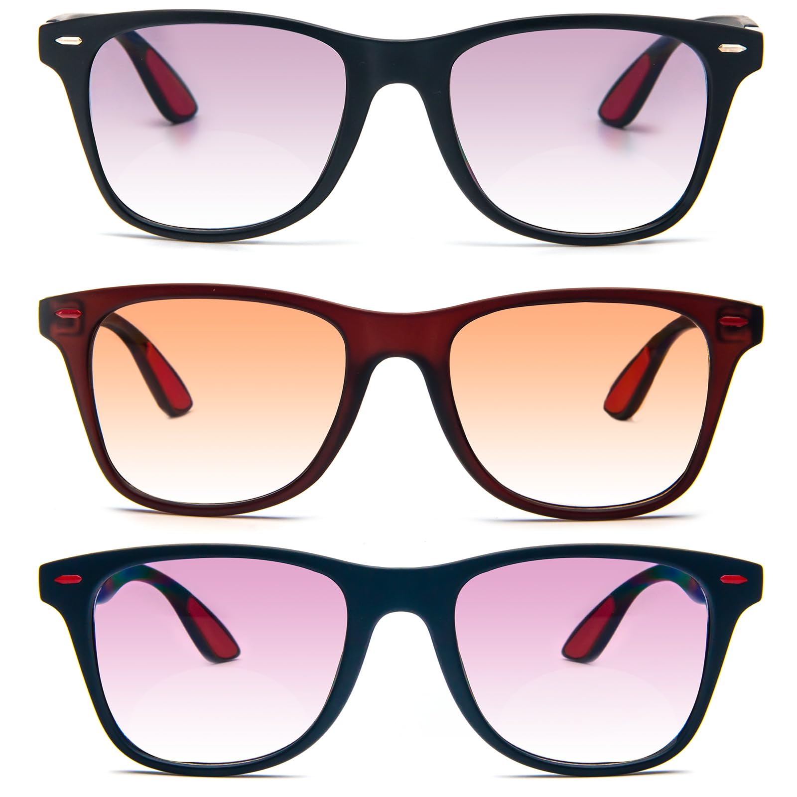 KoKoBin Bifocal Reading Glasses UV400 Protection Sunglasses Anti Blue Light for Women Men Computer Sunreaders (3 Pack, 1.5, diopters) - Image 2