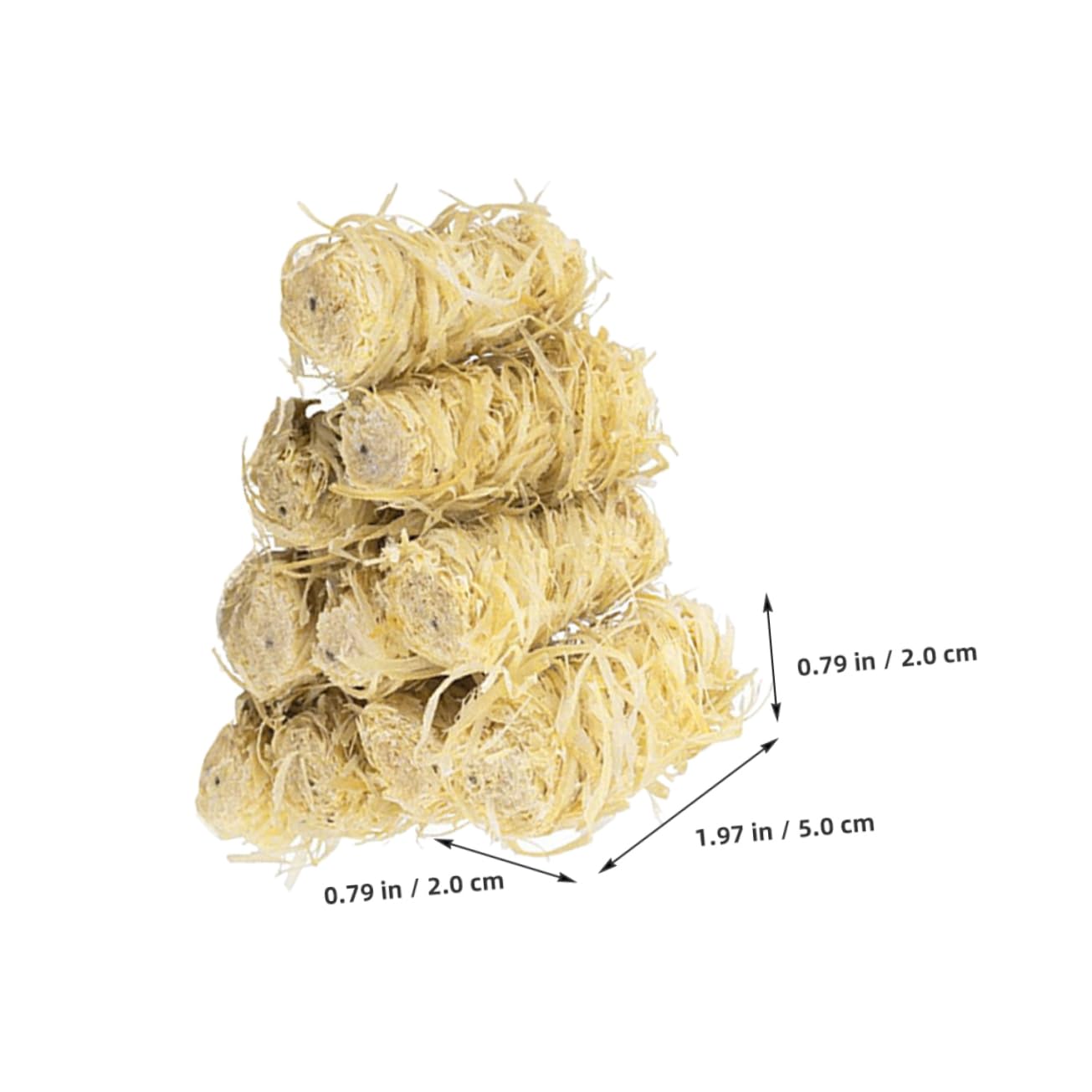 Happyyami de Iniciadores de Fuego de Madera Natural Cera para Encender Carbón Rápido 50 Piezas Resistentes al Clima, Ideales para Actividades al Aire Libre y Barbacoas