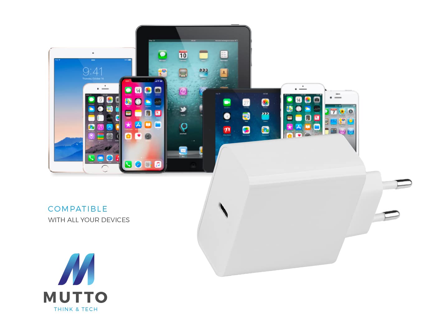 Caricatore per MacBook Pro, 67W USB C Caricabatterie Rapido per MacBook Pro 16/15/14/13 pollici, MacBook Air 2020/2019/2018, iPad Pro 12,9/11, per Samsung e altri dispositivi USB-C, Con cavo tipo C 2M
