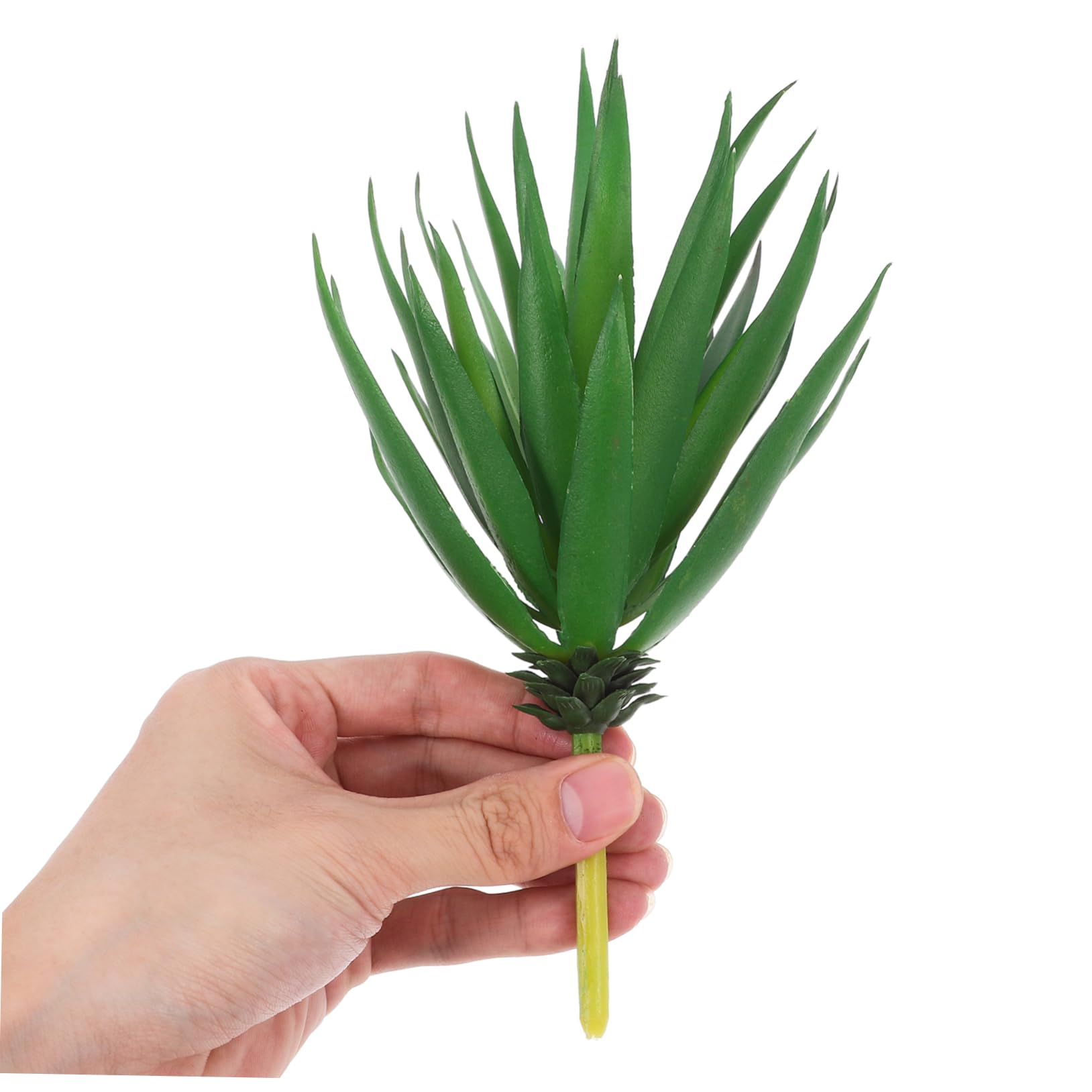 8 Stück Teiliges Künstliche Sukkulenten Pflanzen Realistische Agave ohne Topf für Dekoration für Büro Zuhause und Garten Pflegeleicht und Langlebig