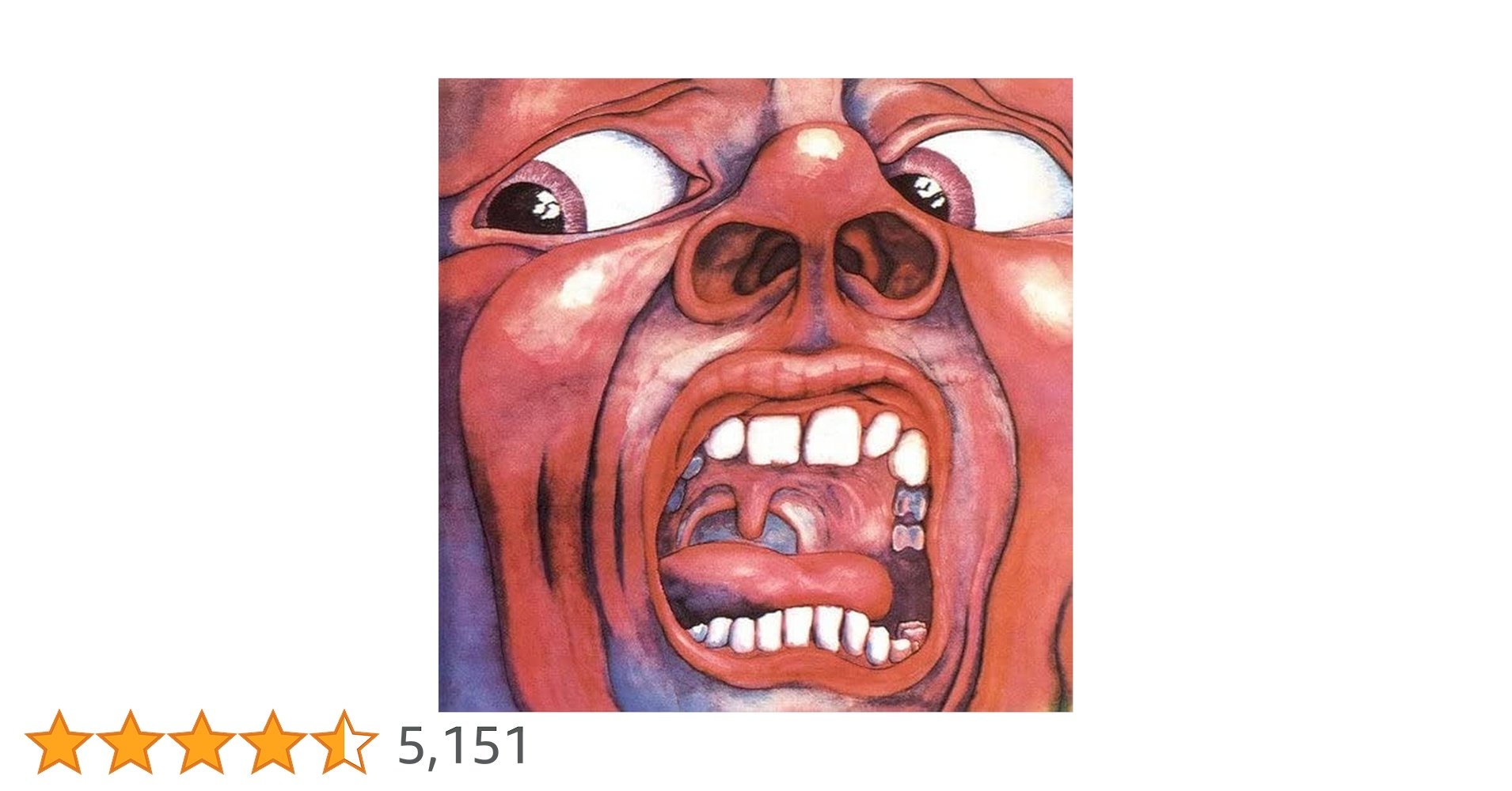 In The Court Of The Crimson King [VINYL]: Amazon.co.uk: CDs
