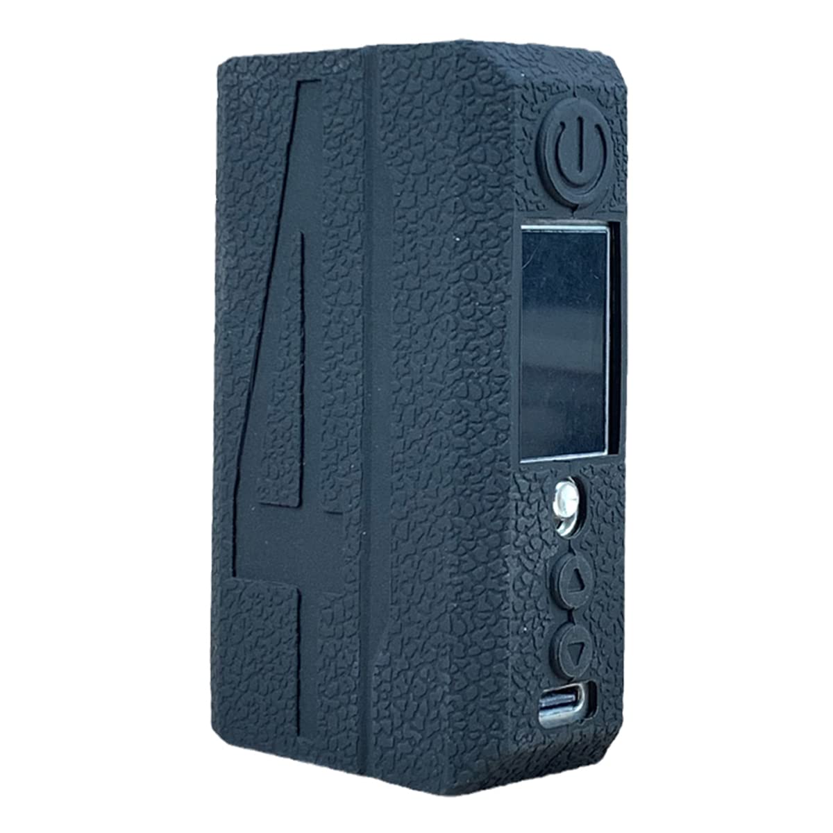 WratryParts Silicone Case Compatible with Voopoo Drag 4 Mod Kit | Protective, Durable Skin, Sleeve, Cover, Wrap, Gel, Case, shield (Black)