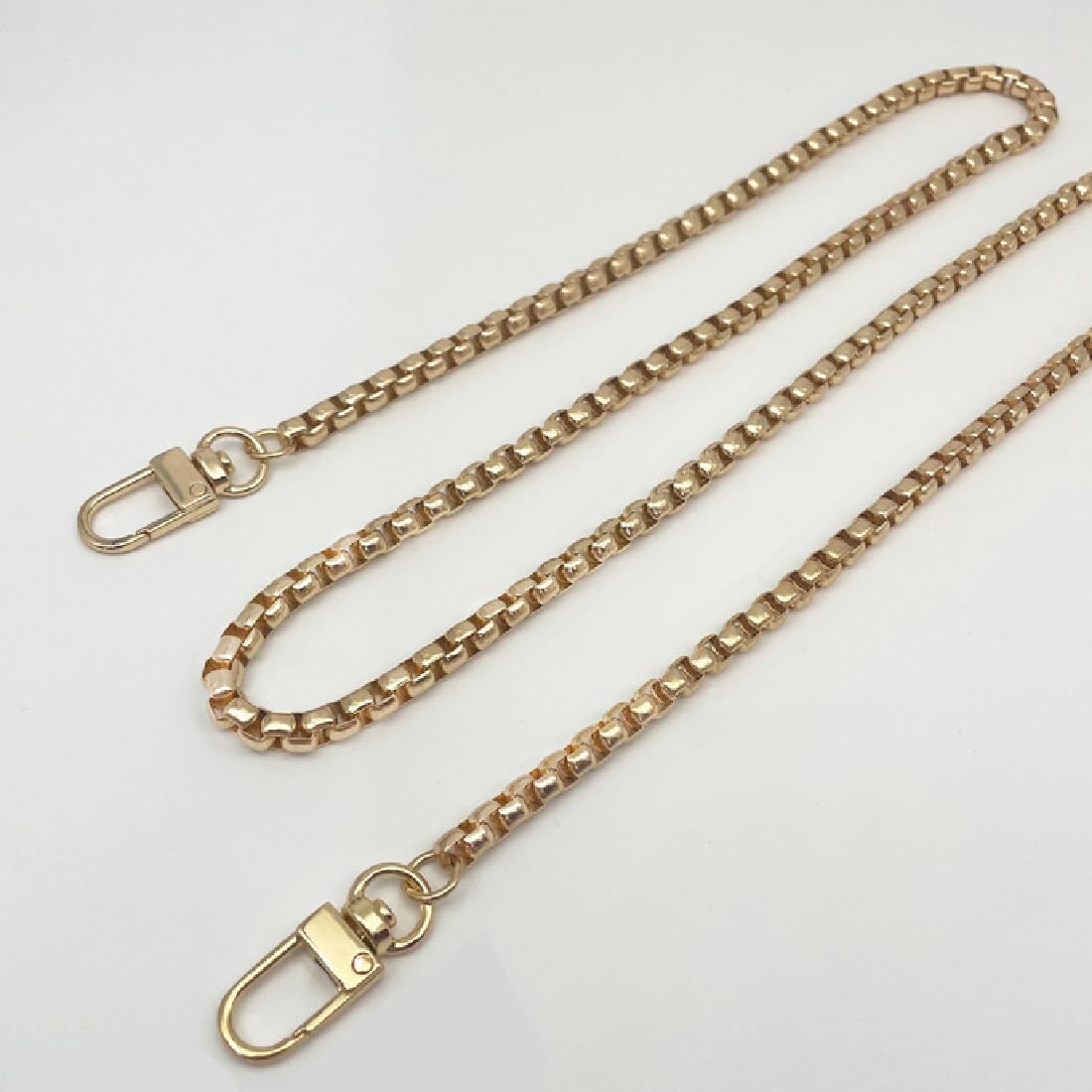 XPEC Chaîne Bandoulière Sac 120cm - Sangle Métal Amovible | Conversion Sac Main Sac Bandoulière