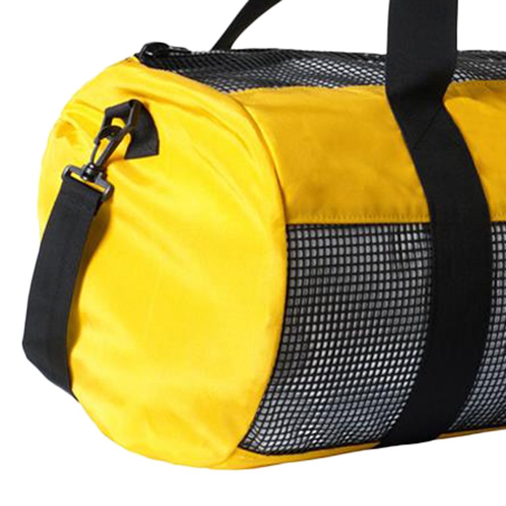 Sac de plongée grande capacité en maille filet Sac à main Sac à bandoulière pour entraînement de natation, plongée avec tuba