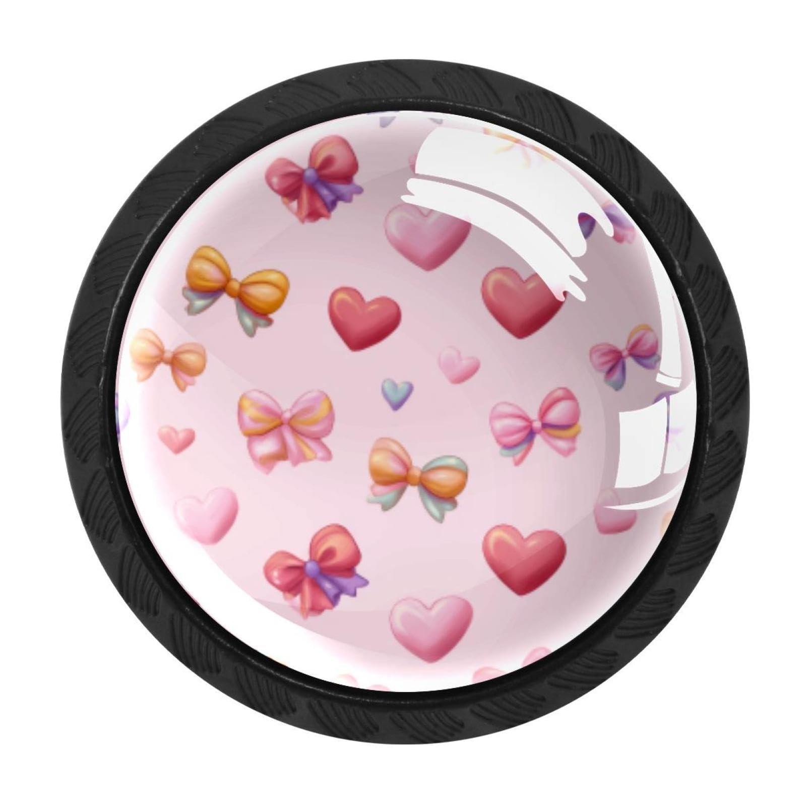 Poignées de porte de tiroir en verre de 35 mm quincaillerie de meubles commode cuisine
